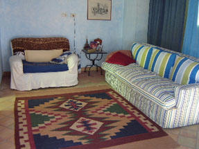 Agriturismo La dolce vita - Blue suite sitting-room.