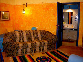 b&b lipari - La dolce vita, Orange Zimmer.